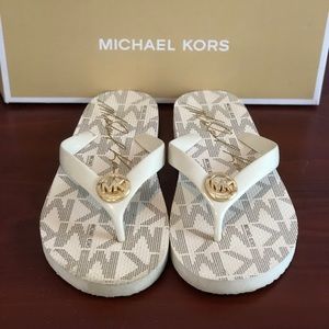 Michael Kors flip flops